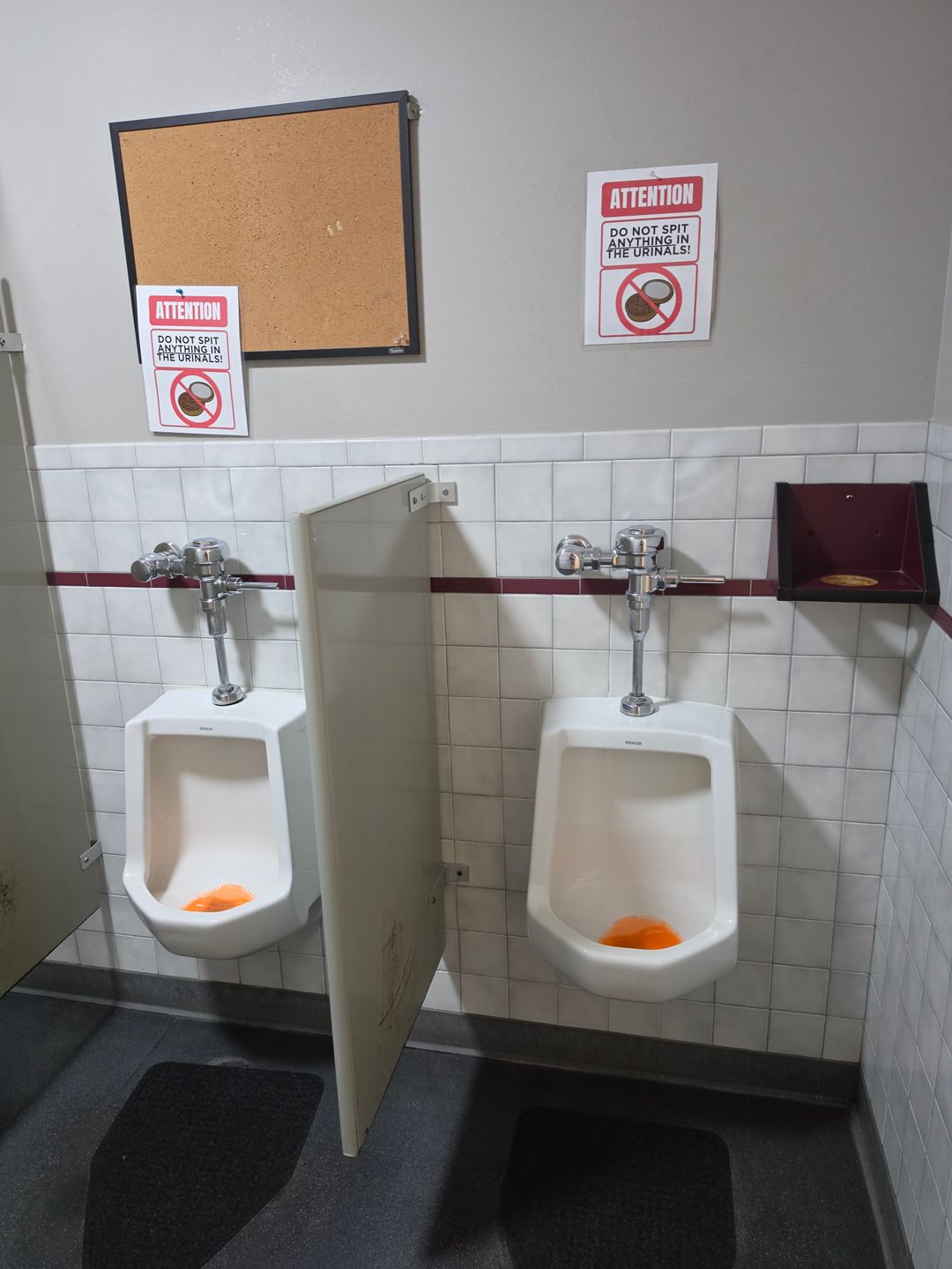 Decent restroom