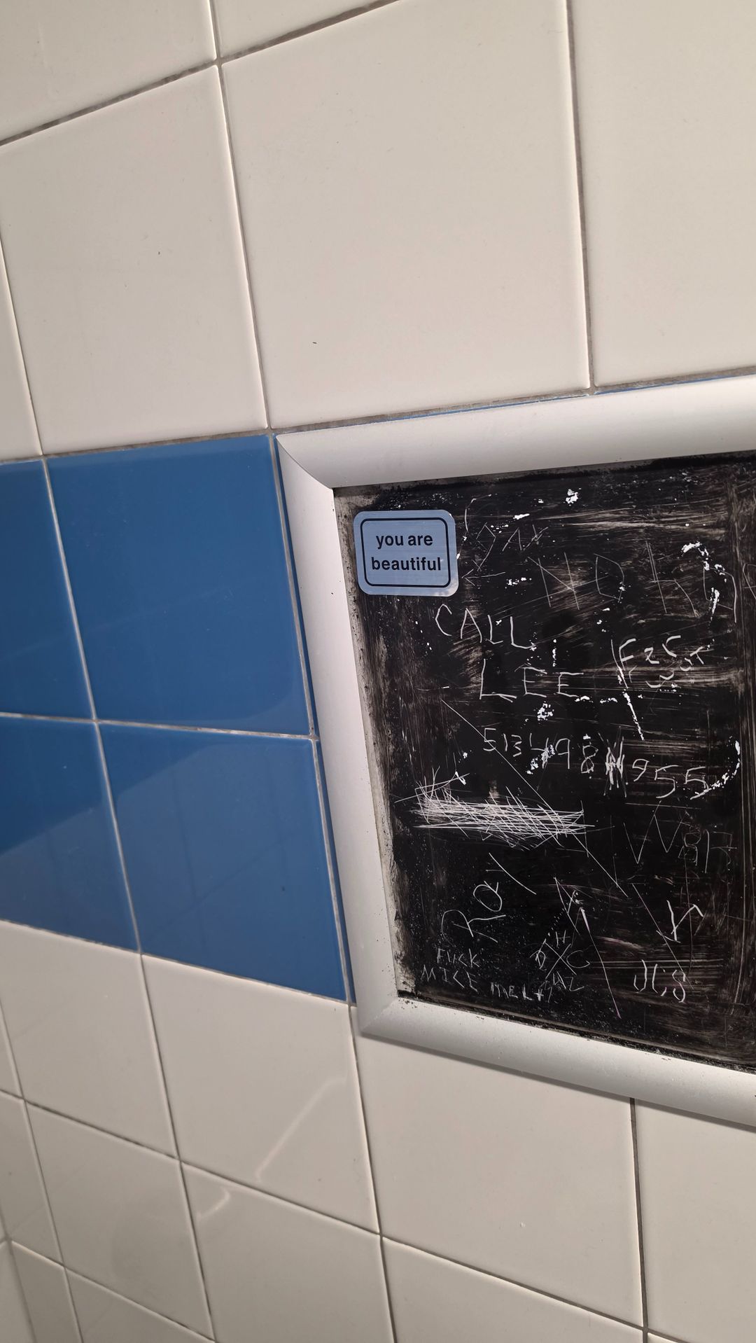 Oddly dirty yet encouraging 