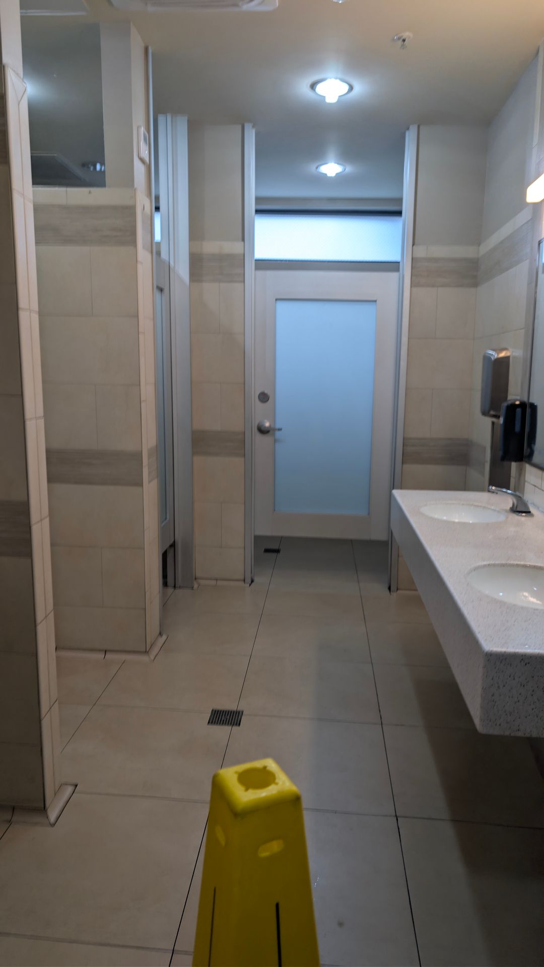 one urinal